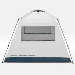 Quechua Abri De Camping 4 Places - Base Easy Fresh - Polyvalent, Instantané à Arceaux -Camping Soldes Boutique abri de camping 4 places base easy fresh polyvalent instantane a arceaux 4