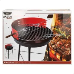 AKTIVE Aktive Charcoal Barbecue, Barbecue Portable, Noir -Camping Soldes Boutique aktive aktive charcoal barbecue barbecue portable noir 3
