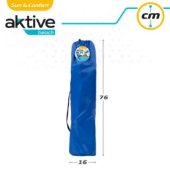 AKTIVE - Chaise Pliante Avec Poche Et Poignée De Transport -Camping Soldes Boutique aktive chaise pliante avec poche et poignee de transport 5