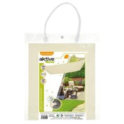 Aktive Garden Store Rectangulaire Crème Store D'ombrage -Camping Soldes Boutique aktive garden store rectangulaire creme store dombrage 3