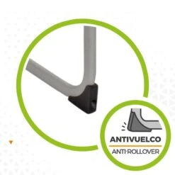 AKTIVE - Table Pliante En Aluminium Et Bois. Table De Camping 80x60x70 Cm -Camping Soldes Boutique aktive table pliante en aluminium et bois table de camping 80x60x70 cm 4