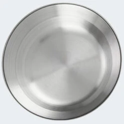 Assiette Creuse De Camping Inox | Diamètre Env. 22 - 24 Cm | 1 Assiette -Camping Soldes Boutique assiette creuse de camping inox diametre env 22 24 cm 1 assiette 3
