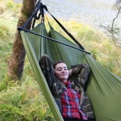 Auvent 2 En 1 - Bâche Et Hamac 330 X 120 - Vert 9 Auvent 2 En 1 - Bâche Et Hamac 330 X 120 - Vert -Camping Soldes Boutique auvent 2 en 1 bache et hamac 330 x 120 vert 2