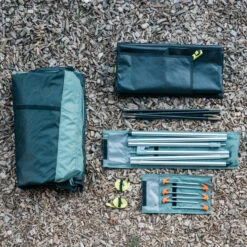 Quechua AUVENT CONNECTE POUR TENTE DE TOIT MH500 2P -Camping Soldes Boutique auvent connecte pour tente de toit mh500 2p 2