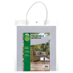 Auvent Rectangulaire En Polyester Aktive Garden Coloris Blanc -Camping Soldes Boutique auvent rectangulaire en polyester aktive garden coloris blanc 3