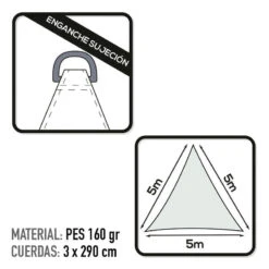 Auvent Triangulaire En Polyester Aktive Garden Coloris Blanc 8 Auvent Triangulaire En Polyester Aktive Garden Coloris Blanc -Camping Soldes Boutique auvent triangulaire en polyester aktive garden coloris blanc 2