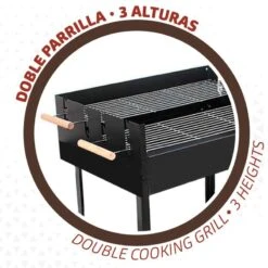 Barbecue Au Charbon De Bois Portable Aktive Double Grill -Camping Soldes Boutique barbecue au charbon de bois portable aktive double grill 2