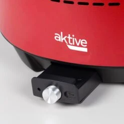 Barbecue De Table Sans Fumée Rond Rouge 2 En 1 Ø34 Cm Aktive -Camping Soldes Boutique barbecue de table sans fumee rond rouge 2 en 1 o34 cm aktive 4