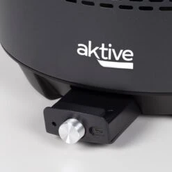 Barbecue Rond Noir Sans Fumée 2 En 1 Ø34 Cm Aktive -Camping Soldes Boutique barbecue rond noir sans fumee 2 en 1 o34 cm aktive 4