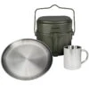 Batterie De Cuisine De Camping, Assiette Plate Et Tasse Isotherme Set 1 Batterie De Cuisine De Camping, Assiette Plate Et Tasse Isotherme Set -Camping Soldes Boutique batterie de cuisine de camping assiette plate et tasse isotherme set