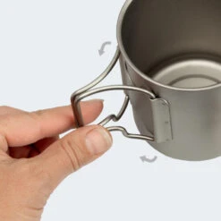 Batterie De Cuisine De Camping Set | Casseroles + Fourchette/Cuillère | Titane 14 Batterie De Cuisine De Camping Set | Casseroles + Fourchette/Cuillère | Titane -Camping Soldes Boutique batterie de cuisine de camping set casseroles fourchettecuillere titane 5