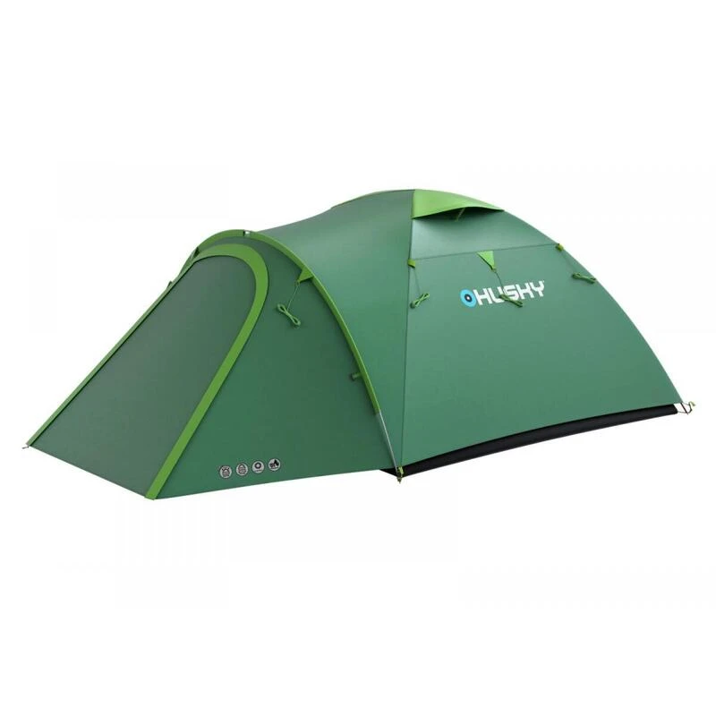 Husky Bison 3 Plus 2021-tente Classique-3 Personnes-Vert 3 Husky Bison 3 Plus 2021-tente Classique-3 Personnes-Vert