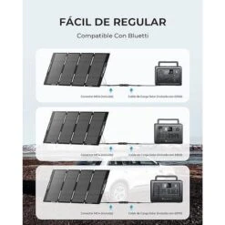 BLUETTI Panneau Solaire MP200 Pour Camping, Jardin, Voyage -Camping Soldes Boutique bluetti panneau solaire mp200 pour camping jardin voyage 2