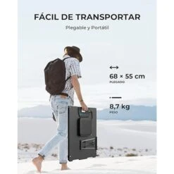 BLUETTI Panneau Solaire MP200 Pour Camping, Jardin, Voyage -Camping Soldes Boutique bluetti panneau solaire mp200 pour camping jardin voyage 3