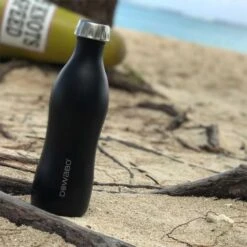 Bouteille Isotherme Cocktail Collection Black Sun - 750 Ml - Noir -Camping Soldes Boutique bouteille isotherme cocktail collection black sun 750 ml noir 2