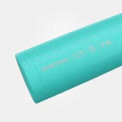 Quechua Bouteille Isotherme Inox 0,4L Avec Gobelet Pour La Randonnée - Turquoise 14 Quechua Bouteille Isotherme Inox 0,4L Avec Gobelet Pour La Randonnée - Turquoise -Camping Soldes Boutique bouteille isotherme inox 04l avec gobelet pour la randonnee turquoise 2