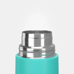 Quechua Bouteille Isotherme Inox 0,4L Avec Gobelet Pour La Randonnée - Turquoise 17 Quechua Bouteille Isotherme Inox 0,4L Avec Gobelet Pour La Randonnée - Turquoise -Camping Soldes Boutique bouteille isotherme inox 04l avec gobelet pour la randonnee turquoise 5