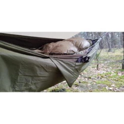 Bushmen Thermo Blanket - Bâche/Bivouac/Poncho/Sous-couverture - Olive -Camping Soldes Boutique bushmen thermo blanket bachebivouacponchosous couverture olive 2