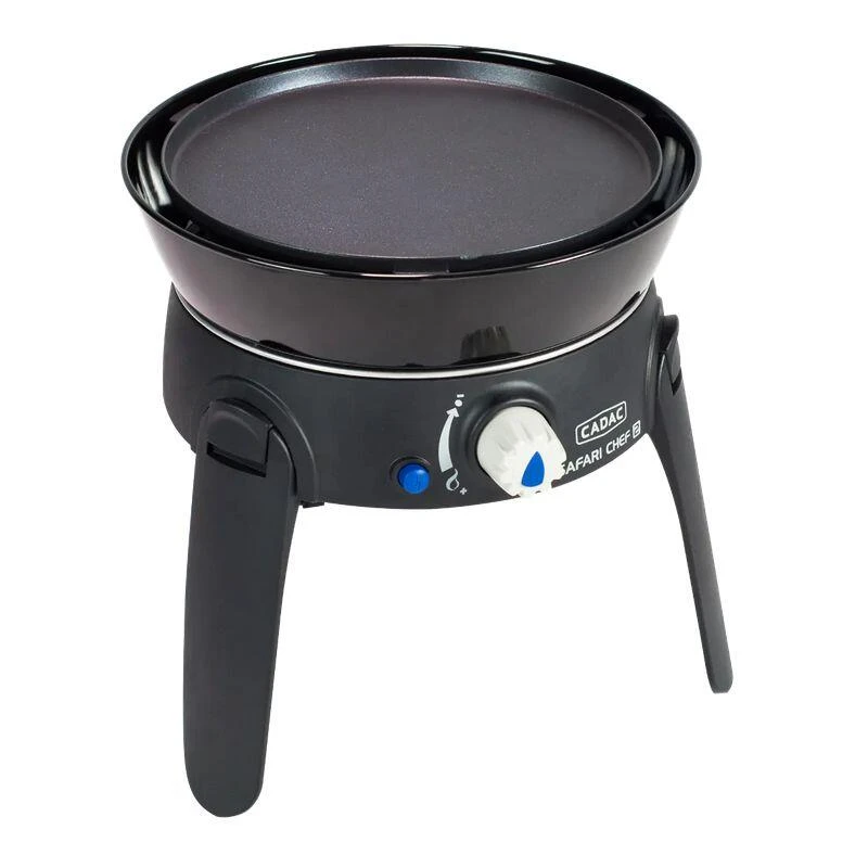 CADAC Safari Chef 30 LP Barbecue Gaz BBQ Grill Spécial Camping Pieds Repliables 6 CADAC Safari Chef 30 LP Barbecue Gaz BBQ Grill Spécial Camping Pieds Repliables – Image 4
