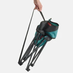 Quechua CHAISE BASSE PLIANTE DE CAMPING MH100 Bleue -Camping Soldes Boutique chaise basse pliante de camping mh100 bleue 2