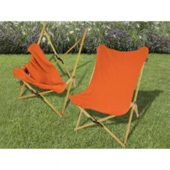 Chaise Longue Tofte - Chaise Relax De Camping - Pliable - Max. 120 Kg - Orange 13 Chaise Longue Tofte - Chaise Relax De Camping - Pliable - Max. 120 Kg - Orange -Camping Soldes Boutique chaise longue tofte chaise relax de camping pliable max 120 kg orange 4