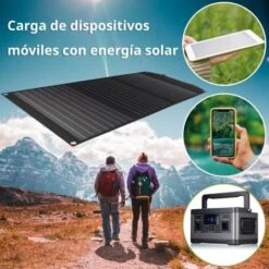 Chargeur De Porte De Panneaux Solaires 90W Bresser -Camping Soldes Boutique chargeur de porte de panneaux solaires 90w bresser 4