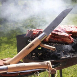 Couteau Géant Opinel N°13 Inox Et Sa Boîte -Camping Soldes Boutique couteau geant opinel n13 inox et sa boite 3