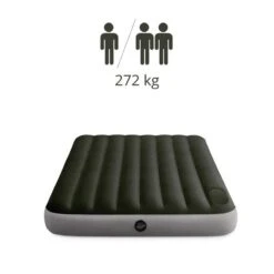 Intex Downy Full Airbed - Lit Gonflable - 191x137x25cm - Avec Accessoires -Camping Soldes Boutique downy full airbed lit gonflable 191x137x25cm avec accessoires 2