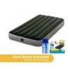 Intex Downy Twin Airbed With Foot BIP - Lit Gonflable - 191x99x25cm - Avec Accessoires -Camping Soldes Boutique downy twin airbed with foot bip lit gonflable 191x99x25cm avec accessoires
