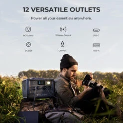 Générateur Solaire BLUETTI EB70 716Wh -Camping Soldes Boutique generateur solaire bluetti eb70 716wh 2