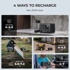 Générateur Solaire BLUETTI EB70 716Wh -Camping Soldes Boutique generateur solaire bluetti eb70 716wh 3