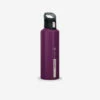Quechua Gourde Alu 1L Avec Bouchon à Ouverture Rapide Pour La Randonnée - Violet -Camping Soldes Boutique gourde alu 1l avec bouchon a ouverture rapide pour la randonnee violet