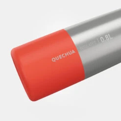 Quechua Gourde Isotherme Inox 0,8L Bouchon à Ouverture Rapide Pour La Randonnée - Rouge -Camping Soldes Boutique gourde isotherme inox 08l bouchon a ouverture rapide pour la randonnee rouge 2