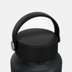 Quechua Gourde MH100 Isotherme (inox Double Paroi à Vide D'air) 0,95L Large Ouverture -Camping Soldes Boutique gourde mh100 isotherme inox double paroi a vide dair 095l large ouverture 3