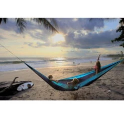 TICKET TO THE MOON Hamac King SizeAqua / Gris Foncé -Camping Soldes Boutique hamac king sizeaqua gris fonce 4