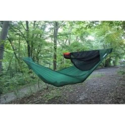 TICKET TO THE MOON Hamac Lightest PRO Vert Foncé (avec Moustiquaire) -Camping Soldes Boutique hamac lightest pro vert fonce avec moustiquaire 2
