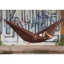 TICKET TO THE MOON Hamac TTTM Compact Chocolate -Camping Soldes Boutique hamac tttm compact chocolate 3
