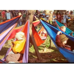 TICKET TO THE MOON Hamac TTTM Compact Jaune Foncé -Camping Soldes Boutique hamac tttm compact jaune fonce 4