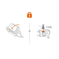 Lampe Frontale Petzl Bindi Orange -Camping Soldes Boutique lampe frontale petzl bindi orange 2