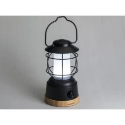 Lampe Lanterne De Camping LED Kiruna Jord - Rechargeable - USB - Bambou - Rétro -Camping Soldes Boutique lampe lanterne de camping led kiruna jord rechargeable usb bambou retro 1