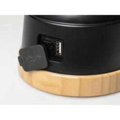 Lampe Lanterne De Camping LED Kiruna Jord - Rechargeable - USB - Bambou - Rétro -Camping Soldes Boutique lampe lanterne de camping led kiruna jord rechargeable usb bambou retro 4