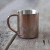 Lemmel Mug Isolé à Double Paroi - Acier Inoxydable/Cuivre - Logo Lemmel -Camping Soldes Boutique lemmel mug isole a double paroi acier inoxydablecuivre logo lemmel
