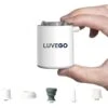 Luvego MINI PUMP - Pompe à Air - Lanterne 400 ML - 3-en-1 -Camping Soldes Boutique luvego mini pump pompe a air lanterne 400 ml 3 en 1