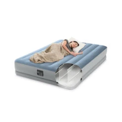 Matelas Gonflable - Intex Mid-Rise Comfort -2 Personnes -Camping Soldes Boutique matelas gonflable intex mid rise comfort 2 personnes 2