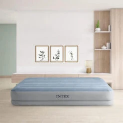 Matelas Gonflable - Intex Mid-Rise Comfort -2 Personnes -Camping Soldes Boutique matelas gonflable intex mid rise comfort 2 personnes 4