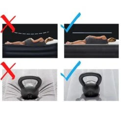 Matelas Gonflable - Intex Prestige Downy -1 Personne - 76x191x25 Cm (BxLxH) -Camping Soldes Boutique matelas gonflable intex prestige downy 1 personne 76x191x25 cm bxlxh 3