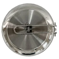 Pathfinder Poêle à Frire Pliable En Acier Inoxydable Avec Couvercle -Camping Soldes Boutique pathfinder poele a frire pliable en acier inoxydable avec couvercle 4
