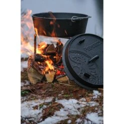 Petromax Dutch Oven FT6-6QT - Sans Pieds -Camping Soldes Boutique petromax dutch oven ft6 6qt sans pieds 3