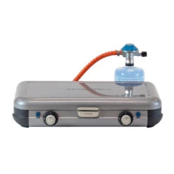 Campingaz Réchaud De Camping à Gaz 2 Feux Camp & Grill - Plancha, Grill Et Wok -Camping Soldes Boutique rechaud de camping a gaz 2 feux camp and grill plancha grill et wok 4