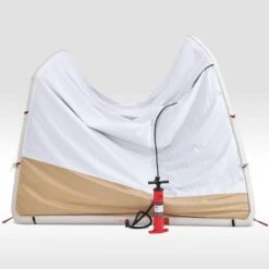 Quechua Séjour Gonflable De Camping - Air Seconds Base Connect Fresh - 6 Personnes -Camping Soldes Boutique sejour gonflable de camping air seconds base connect fresh 6 personnes 6